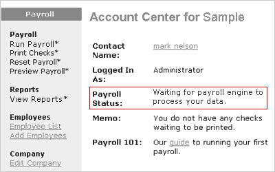 Account Center