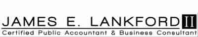 James E Lankford II, CPA Logo