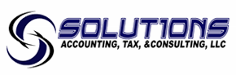 Solutions Accounting Tax, and  Logo